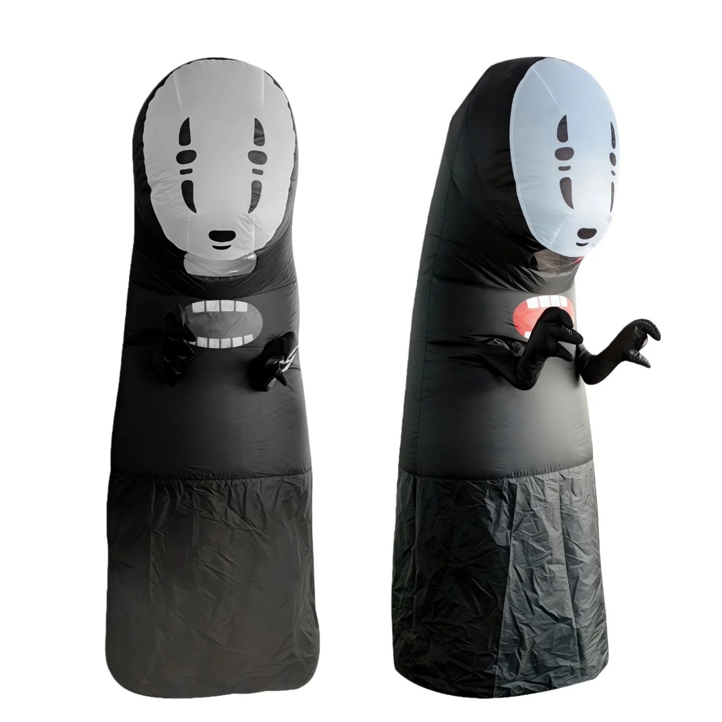 Giant No Face Inflatable Costume Spirited Away Cosplay 1 Giant No Face Inflatable Costume Cosplay 6