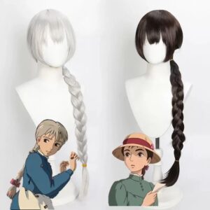 Moving Castle Sophie Long Wig Cosplay