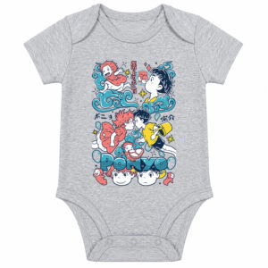 Ponyo and Sosuke Infant Bodysuit Soft