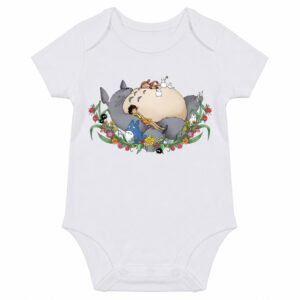 Totoro Baby Onesie Sleeping Cotton Bodysuit 0–24M